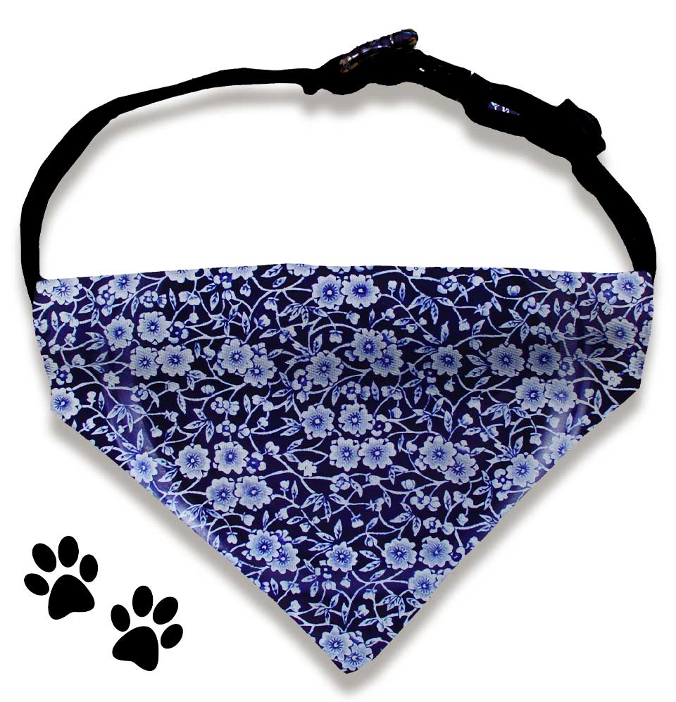 Blue Bandana Collar