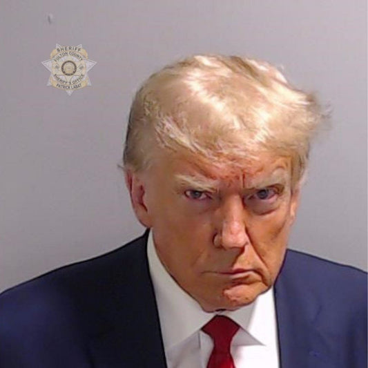 Get Your Limited Edition Trump Mugshot T-Shirt: A New Addition to Infamous Iconography!