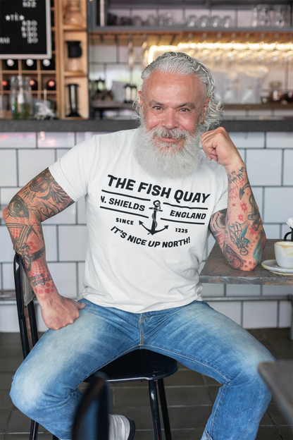 North shields fish quay t-shirt