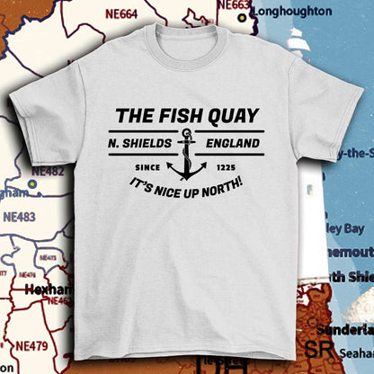 North shields fish quay t-shirt