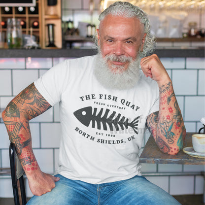 North shields fish quay t-shirt