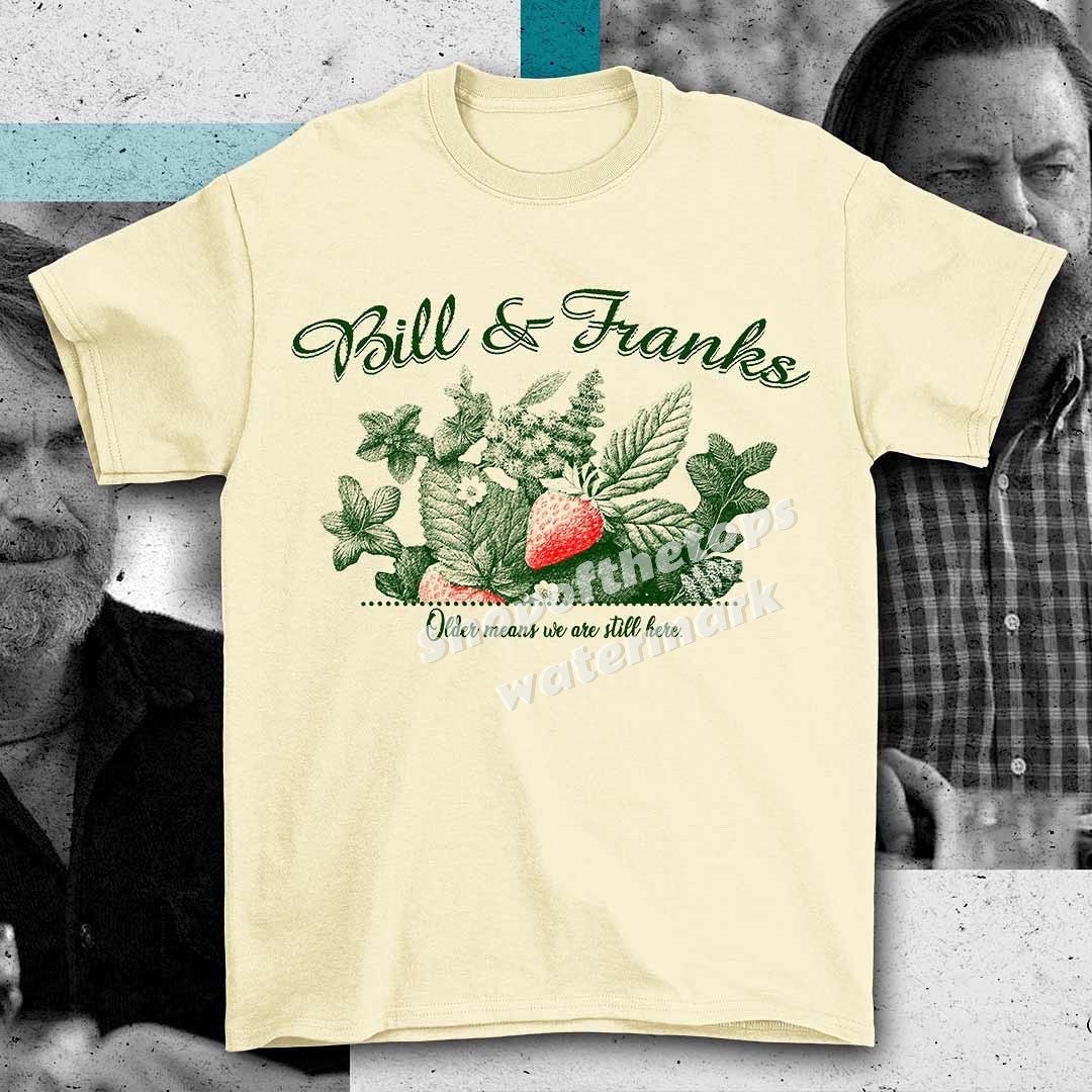 Bill and Frank Strawberry farm t-shirt