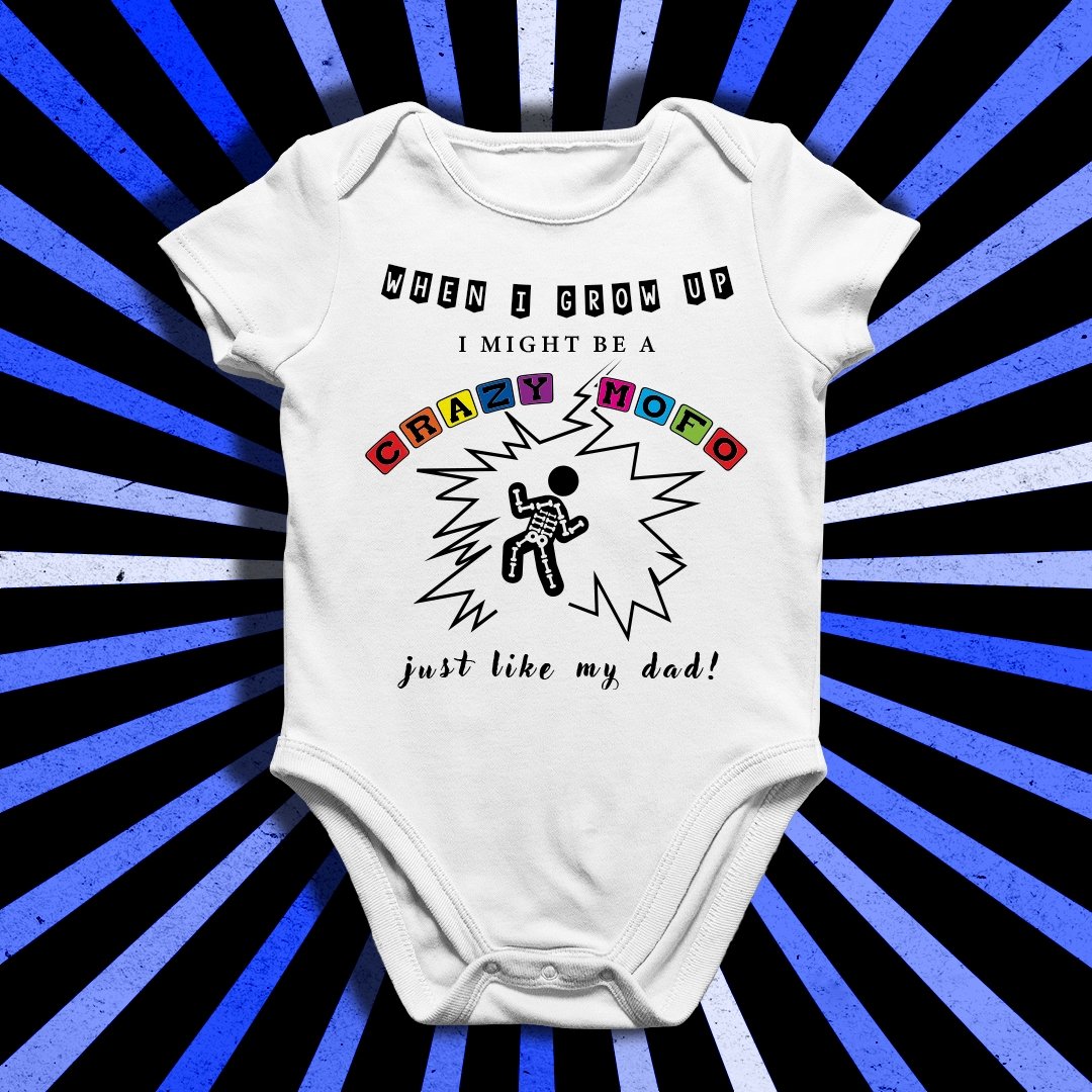 Crazy mofo baby grow