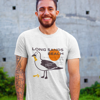 Long sand beach t-shirt