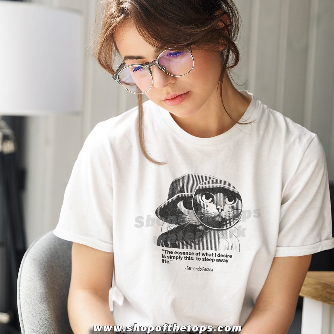 Fernando Pessoa Quotes T-Shirt Shirts & Tops- Shop of the Tops