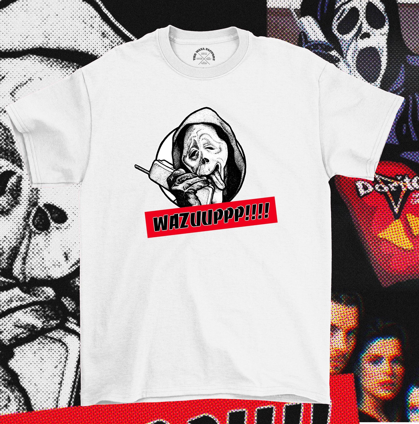 Scary Movie Wazzzup t shirt