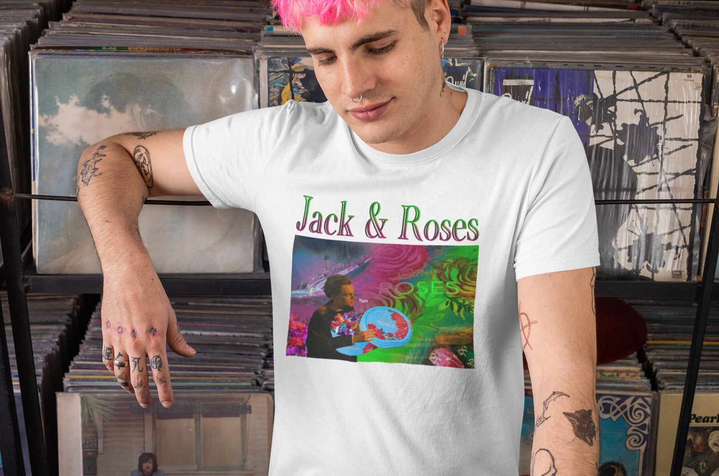 Jack and Roses Quirky T-shirt