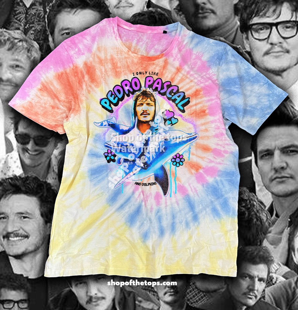 Pedro Pascal Tie-Dye Homage