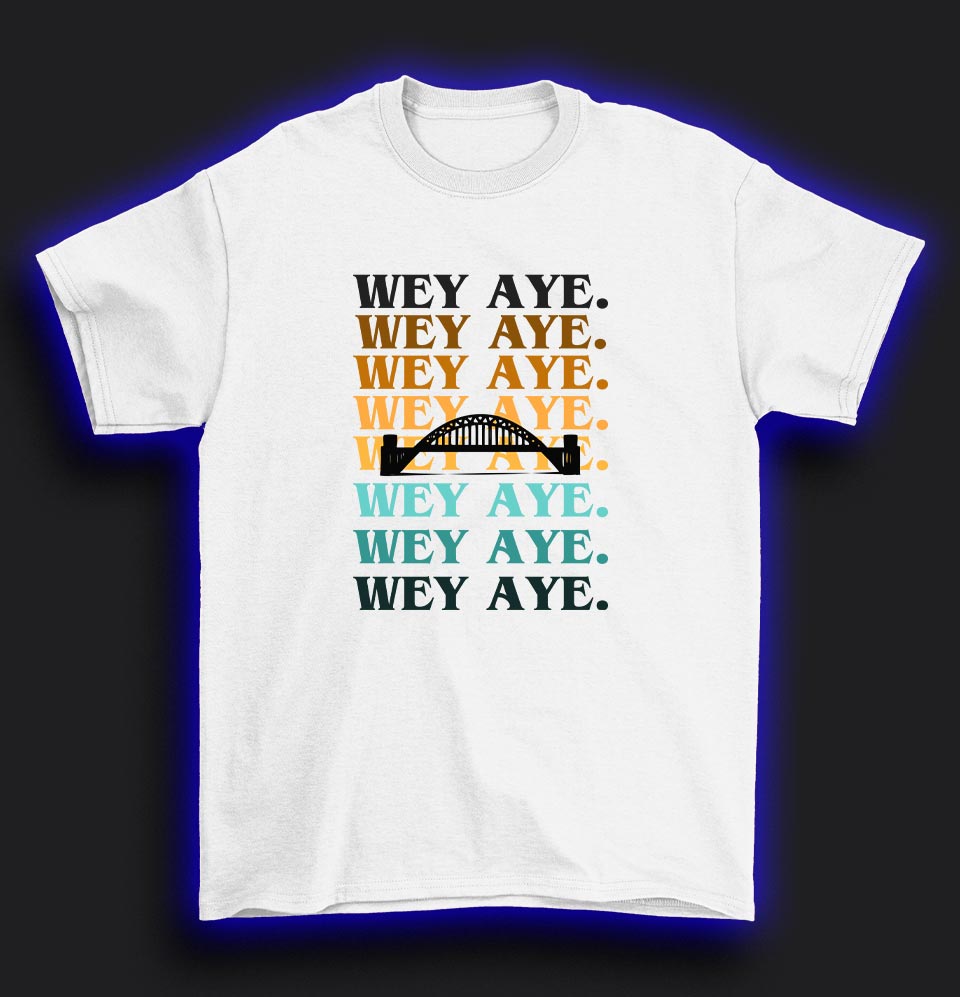 Newcastle Wey Aye T-shirt