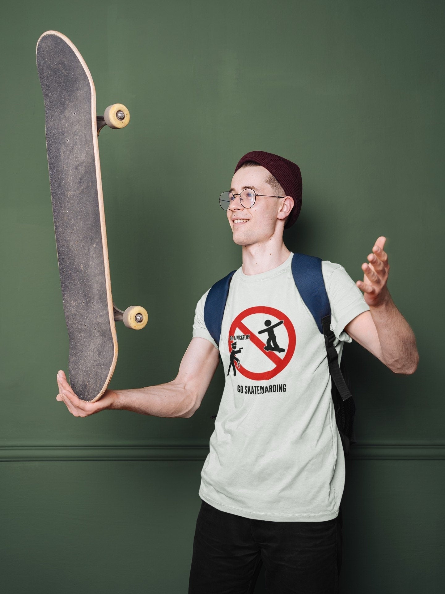 Do A Kickflip Skateboard T shirt